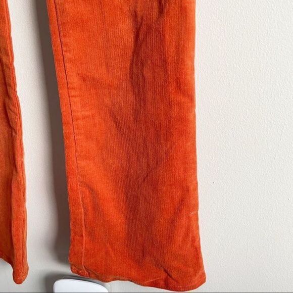 Line By K Mona corduroy orange pants - Picture 6 of 11